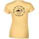 Leupold Keep It Public Premium Short Sleeve Shirt - Womens, Cotton/Poly Blend, Banana Cream, Medium 175187
