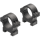 Leupold Open Range Cross-Slot Rings, 30mm Low, Matte Black, 180946