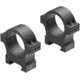 Leupold Open Range Cross-Slot Rings, 30mm Medium, Matte Black, 180947