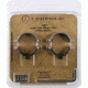 Leupold Quick Release Rifle Scope Rings, 1in Diameter, Super Low, Matte Black