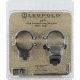 Leupold Quick Release Rifle Scope Rings, Extra High, Matte Black 49981