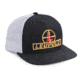 Leupold Reticle Flat Bill Trucker Hat, Black/White, 172601