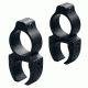 Leupold Rifleman Rifle Scope Rings, Detachable See-Thru, 3/8 in, .22 Rimfire, Matte Black, 57323