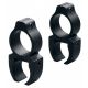 Leupold Rifleman Rifle Scope Rings, Detachable See-Thru, 3/8 in, .22 Rimfire, Matte Black, 57323