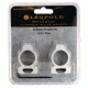 Leupold Rifleman Rifle Scope Rings, Ringmount, .22 Rimfire, 3/8-in, Silver, 57410