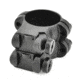 Leupold Rifle Scope Mount Rings, 1in, Ruger M77, High, Matte Black 49952