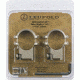 Leupold Sako Ring Mounts, 1in, High, Silver - 51720
