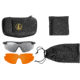 Leupold Sentinel Shooting Glasses, Shadow Gray Frame , Laser Safe Lens, 182670