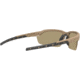 Leupold Tracer Shooting Glasses, Shadow Tan Frame, Oval Bronze Mirror Lens, Polarized, Narrow-Regular, 179090