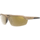 Leupold Tracer Shooting Glasses, Shadow Tan Frame, Oval Bronze Mirror Lens, Polarized, Narrow-Regular, 179090