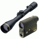 Leupold VX-3 3.5-10x40mm Rifle Scope Matte Finish and CDS Duplex Ret. w/ Leupold TBR Compact Digital Laser Rangefinder w/ DNA Black