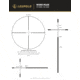 Leupold VX-4HD 4-16x50mm 30mm Tube Rifle Scope, Second Focal Plane, CDS-ZL2 Side Focus Wind-Plex, Black, 185458