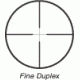 Fine Duplex Reticle