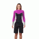 Level Six Womens Sombrio Long Sleeve Neoprene Rashguard, Aubergine, Extra Small, GWT-LSSM-AU-XS