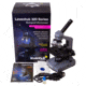 Levenhuk 320 BASE Biological Monocular Microscope, Optical Glass, 40-1000x, 23.2mm, Grey/Black, Middle, 73811