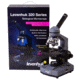 Levenhuk 320 BASE Biological Monocular Microscope, Optical Glass, 40-1000x, 23.2mm, Grey/Black, Middle, 73811
