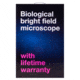 Levenhuk 320 BASE Biological Monocular Microscope, Optical Glass, 40-1000x, 23.2mm, Grey/Black, Middle, 73811