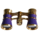 Levenhuk Broadway 325C 3x25mm Opera Glasses w/ Chain, Amethyst, 70870