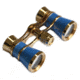 Levenhuk Broadway 325C 3x25mm Opera Glasses w/ Chain, Blue Wave, 70871