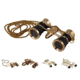 Levenhuk Broadway 325F Opera Glasses, Black, Gold, Red, Silver, White