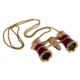Levenhuk Broadway 325F Opera Glasses, Red
