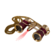Levenhuk Broadway 325F Opera Glasses, Red