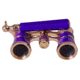 Levenhuk Broadway 325L Lorgnette Opera Glasses, Amethyst, Small, NSN N, 70873