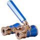 Levenhuk Broadway 325L Lorgnette Opera Glasses, Blue Wave, Small, NSN N, 70874