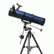 Levenhuk Strike 100 PLUS Newtonian Reflector Telescope,Blue 65617