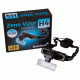 Levenhuk Zeno Vizor H4 Head Magnifier, Black, Medium 70433