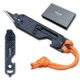 Lever Gear Edge XT Black w Orange Lanyard Custom, EXT-BLK-ORN-C