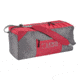 Lewis N. Clark 18in Packable Duffel with Neoprene Zip Pouch, Red/Gray, One Size, 1760RED