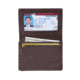 Lewis N Clark Ballistic RFID Card Wallet,Chocolate 942CHC