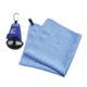 Lewis N Clark CamPack Outdoor Microfiber Towel,16x16in,Blue,Medium 9304