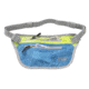 Lewis N Clark ElectroLight Overseas Trip Neck Stash,8x5in,Bright Blue/Neon Lemon 1119BLU