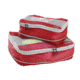 Lewis N Clark ElectroLight Packing Cube Set,Pack of 2,Medium and Large,Red 1125RED