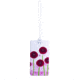 Lewis N Clark Fashion Luggage Tag, Pink Flower 7463