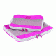 Lewis N Clark FeatherLight Packing Cube Set, 2-Pack, Pink 70390