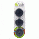 Lewis N Clark GoTubb, 3-Pack, Medium (2oz), Black HG0225