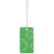 Lewis N Clark Plastic Neon Luggage Tag, Green 7470GRN