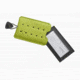 Lewis N Clark Studded Luggage Tag, Green 7491GRN