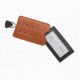 Lewis N Clark Studded Luggage Tag, Orange 7491ONG