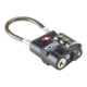 Lewis N. Clark Travel Sentry Indicator Heavy-Duty Cable Lock, Black, One Size, TSA100