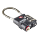 Lewis N. Clark Travel Sentry Indicator Heavy-Duty Cable Lock, Black, One Size, TSA100
