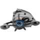 Lew’s American Hero Baitcast Reel, 4+1 Bearings, 7.5-1 Ratio, 1-PC Graphite Frame, Speed Gears, Speed Lube, Magnetic Control System, Rulon Drag, LH Retrieve, Gray/Black/Blue, AH1SHLG2