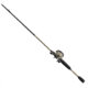 Lew’s American Hero Camo Baitcast Reel and Rod Combo, 7ft 1-PC Medium  IM7 Graphite Rod, 5+1 Bearings, 7.5-1 Ratio, 1-PC Graphite Frame, LH Retrieve, Camo/Black, AHC1SHL70MCG2