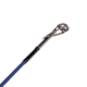 Lew’s American Hero Spinning Rod, 6ft 2-PC, Medium-Light, Fast, IM6 Graphite Rod, Stainless Steel Guides and Inserts, EVA Split-Grip, No Foul Hook Keeper, Black/Blue, AH60MLSG3-2