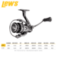 Lew’s Custom Lite Spinning Reel, SZ 200, 6.2-1 Ratio, 10+1 Bearings, CL200