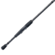 Lew’s Custom Lite Spinning Rod, 7ft 4in 1-PC HM85 Graphite Rod, Medium  w/ Extra-Fast, Stainless Steel Guides w/ Titanium Oxide Inserts, Split-Grip Handle, Black, CLPFS