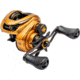 Lew’s Custom Pro Baitcast Reel, 10+1 Bearings, 7.5-1 Ratio, Aluminum Frame and Sideplate, ParaMag ITB Brake, Aluminum Speed Gears, Carbon Fiber Drag, LH Retrieve, Gold/Black, CPB1SHLG3